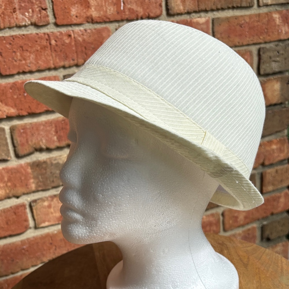Stylish Cream Bucket Hat